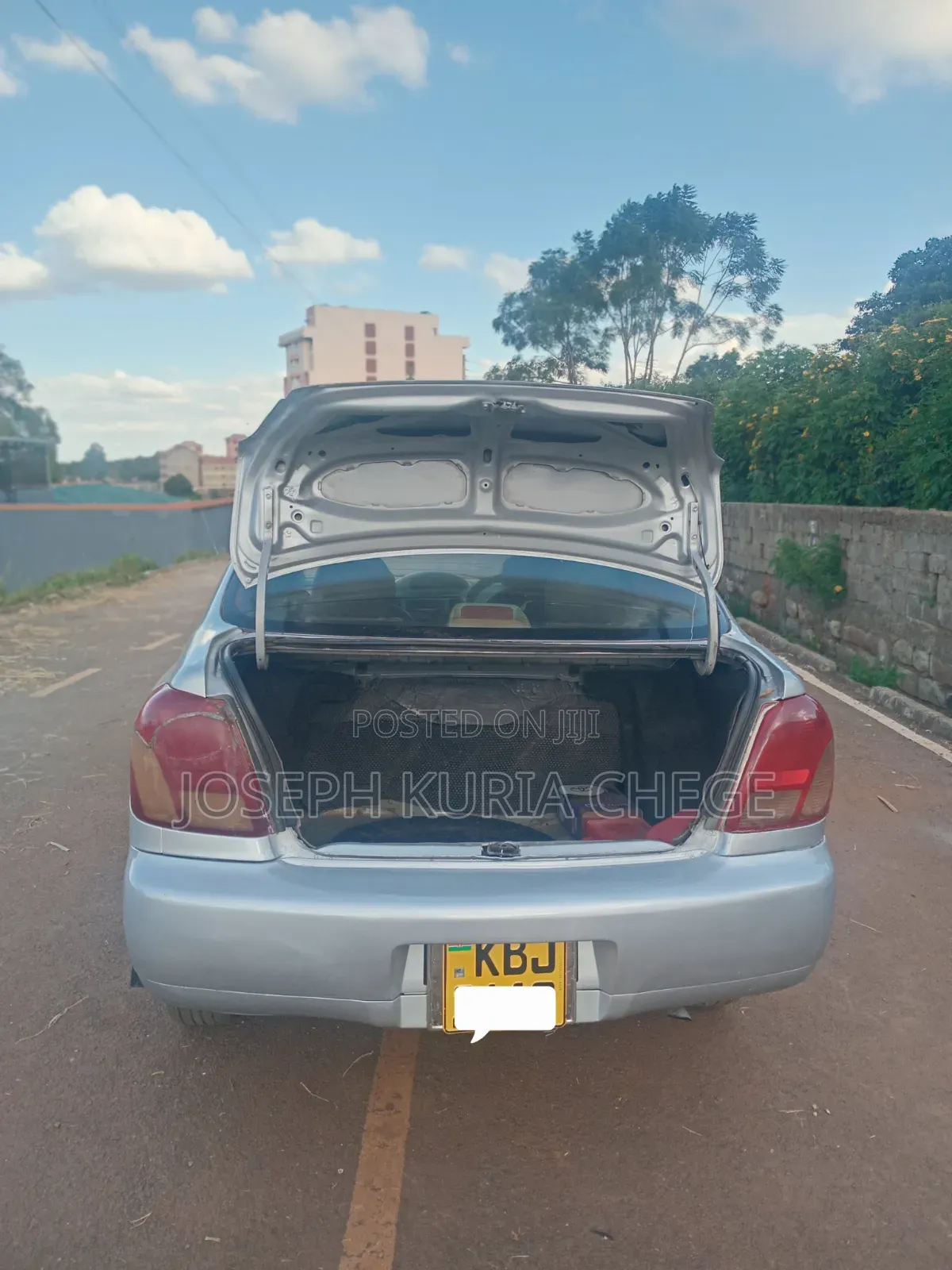 Toyota Platz 2002 Silver