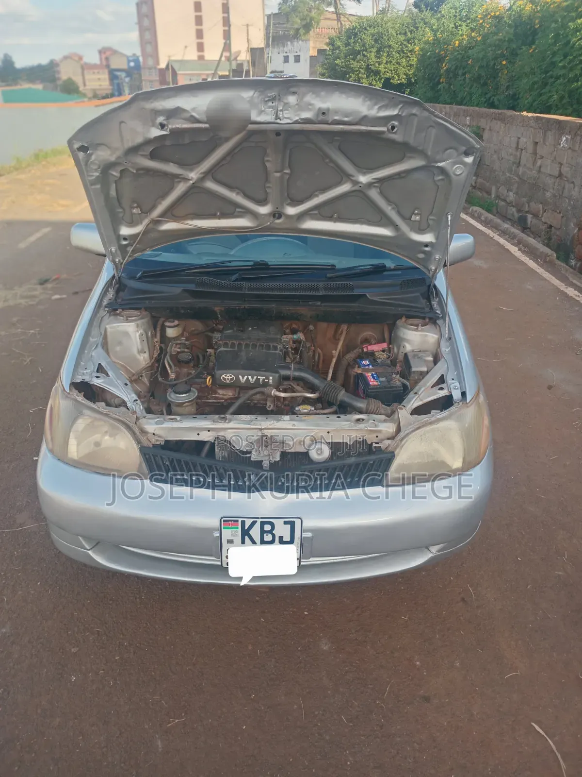 Toyota Platz 2002 Silver