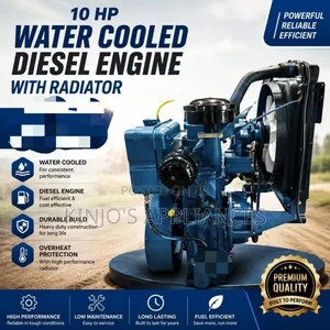 Heavy Duty 10hp Water Cooled Diesel Engine With Radiator