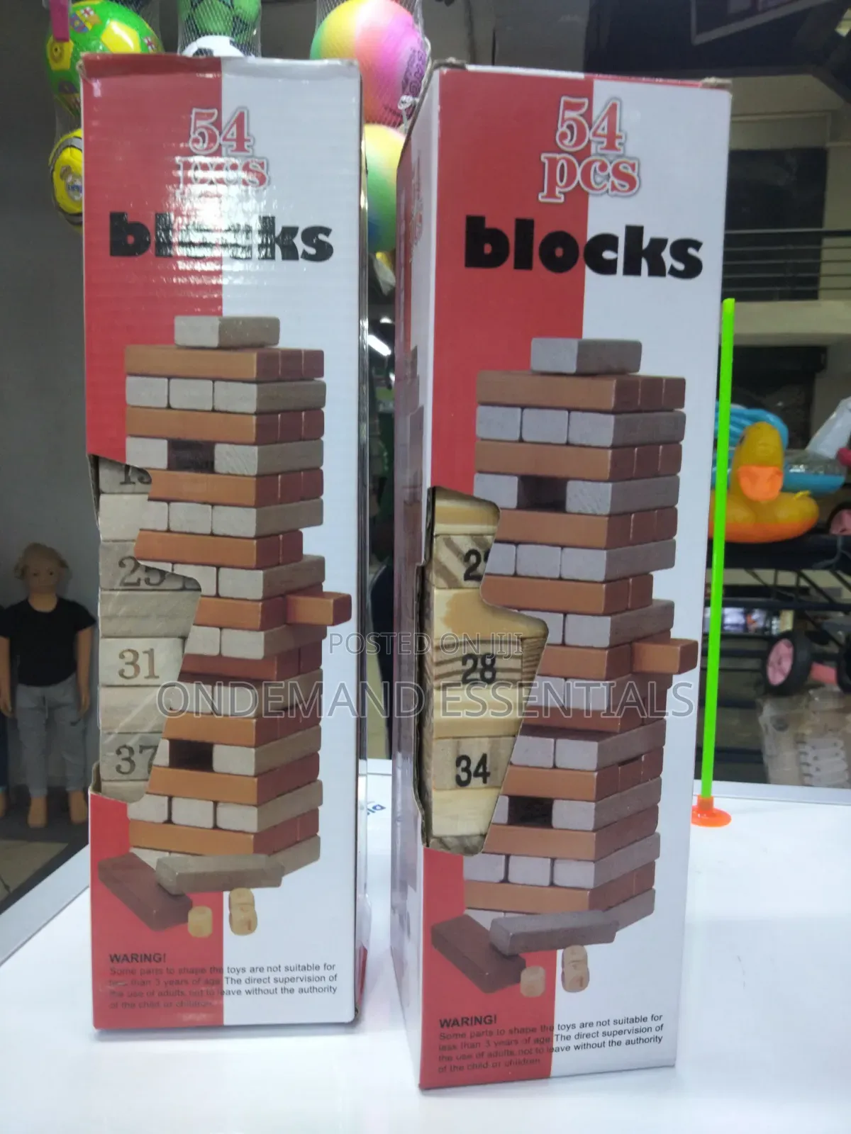Jenga Blocks Available
