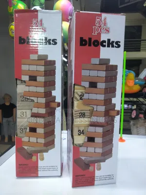 Jenga Blocks Available