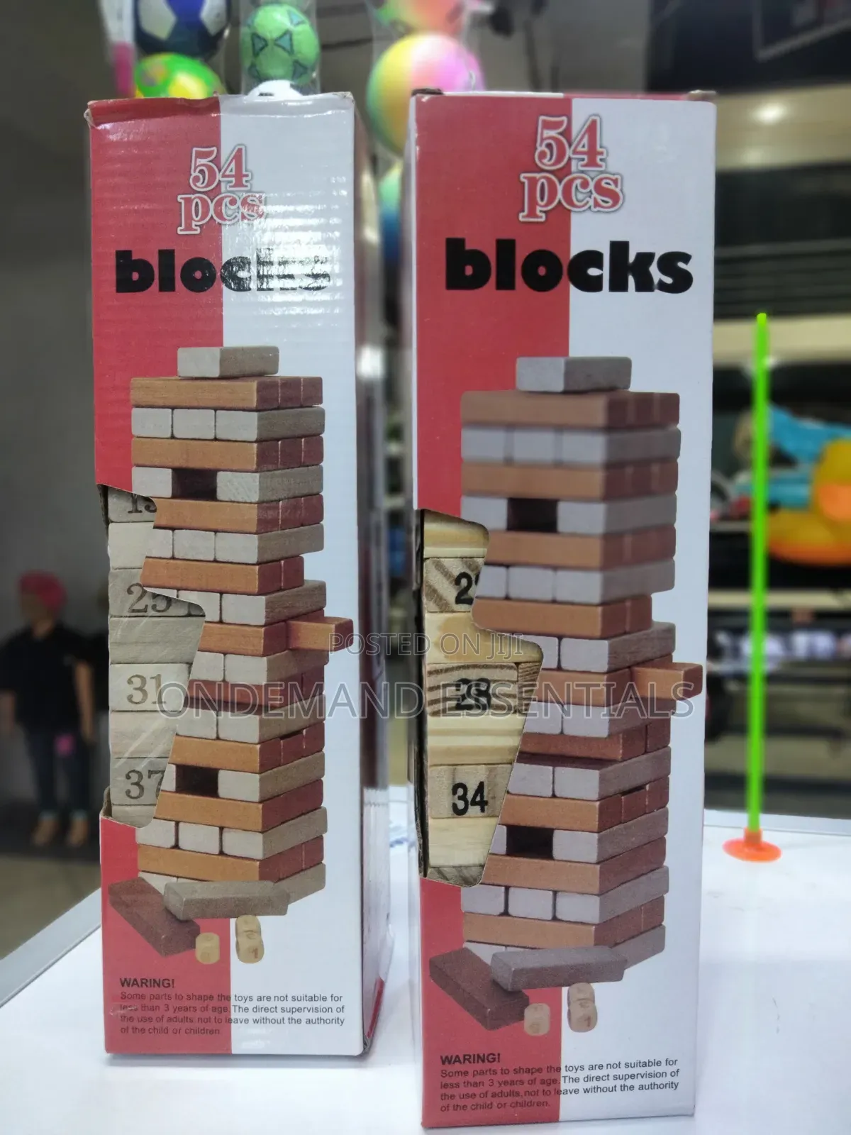 Jenga Blocks Available