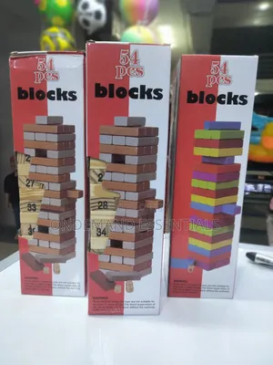 Jenga Blocks Available