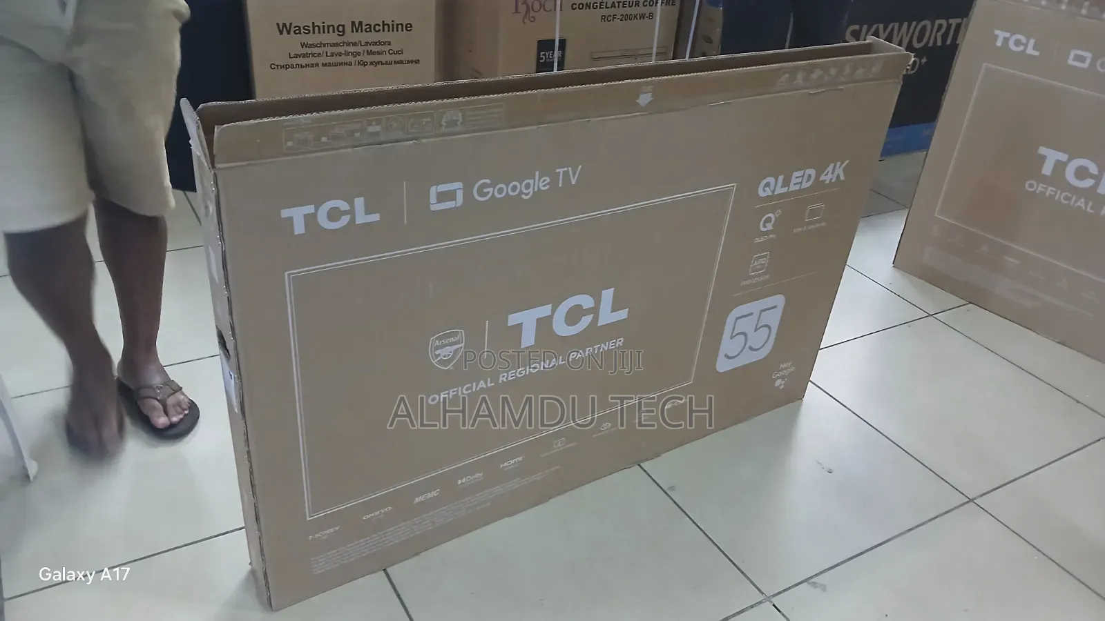 TCL 55"Qled