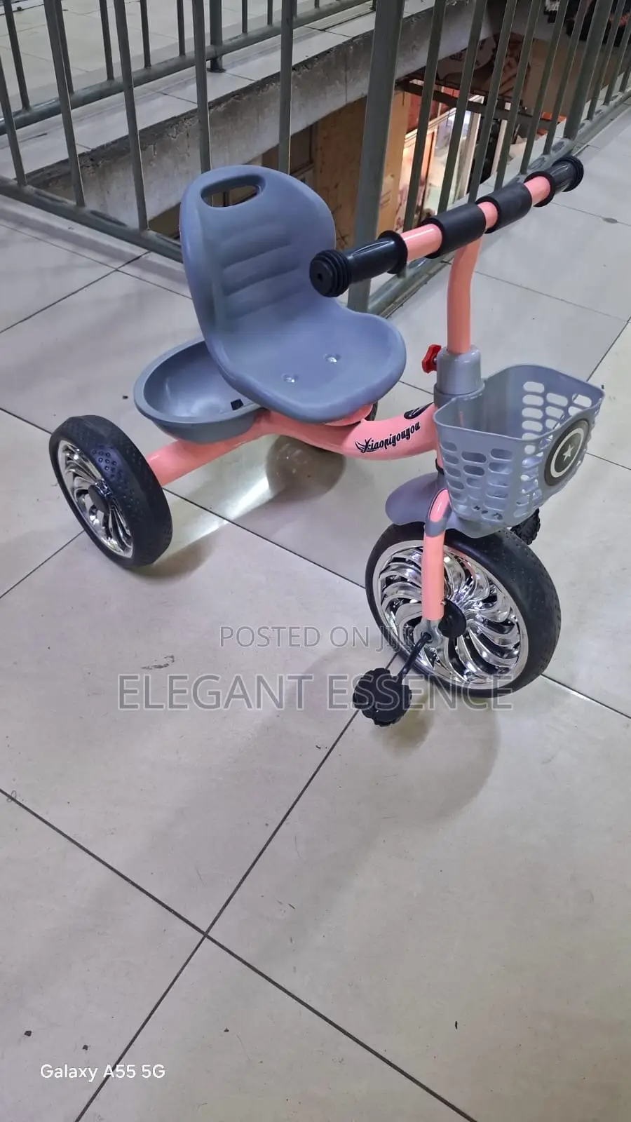 Children’S Toy Car Baby Bicycle Tricycle-Pink