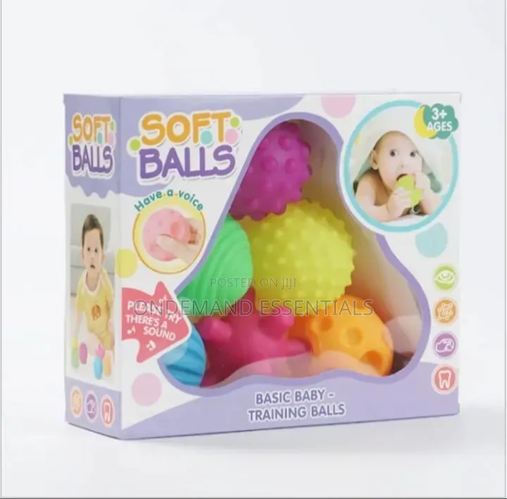 Soft Balls 0 - 3 Yrs Soft With Teether