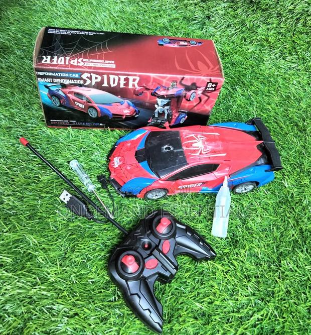Spider Man Deforming Car Lights Steam Spray - thumbnail 3
