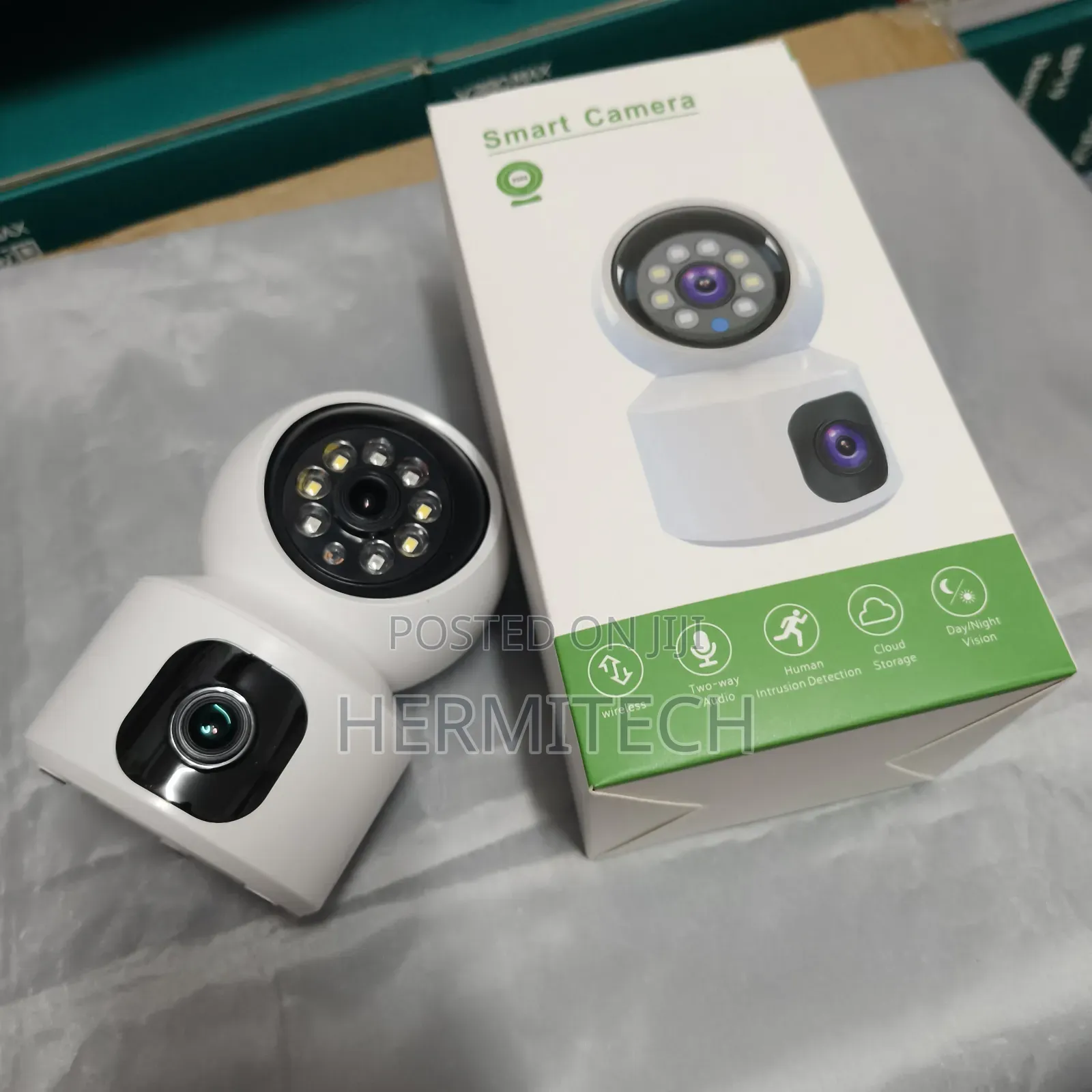 Indoor Baby Monitor CCTV Wireless Connection With Sd Slot
