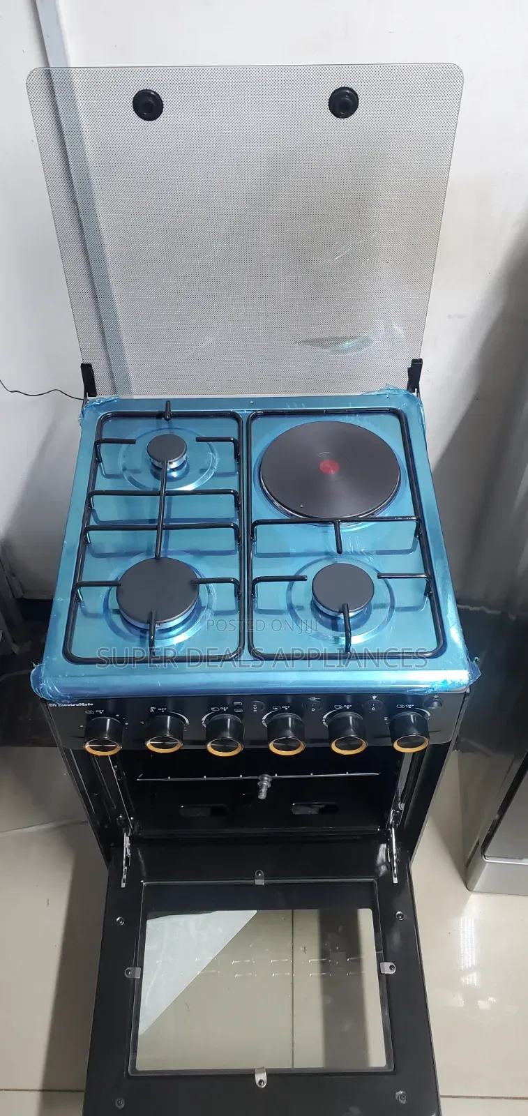 50 by 55 3+1 Electromate Standing Cooker