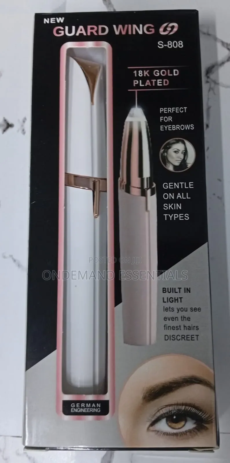  New Guard Wing S-808 Eyebrow Trimmer – Precision Meets Elegance