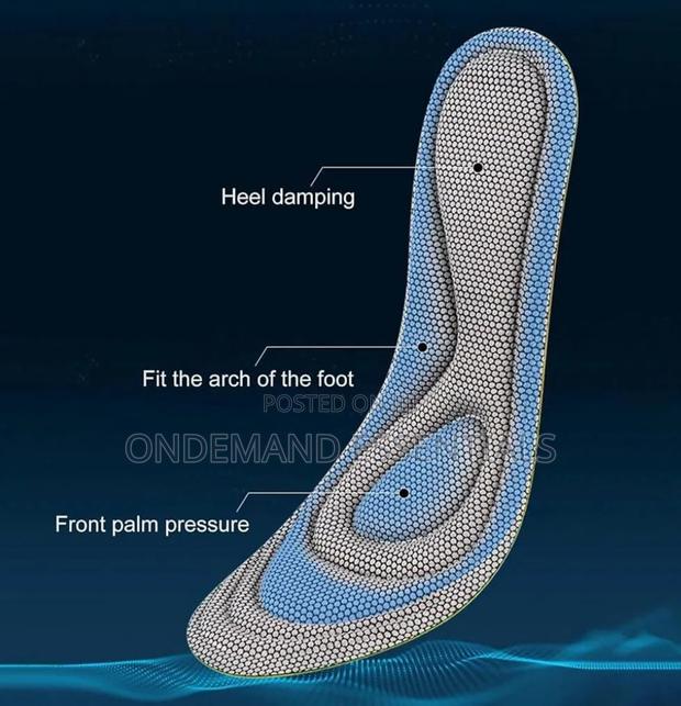 Unisex Memory Foam Orthopedic Insoles for Shoes Antibacterial
