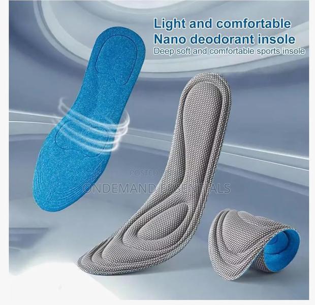 Unisex Memory Foam Orthopedic Insoles for Shoes Antibacterial - thumbnail 2