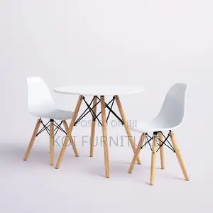 Dining Chairs; Eames Dining Chairs With Wooden Legs