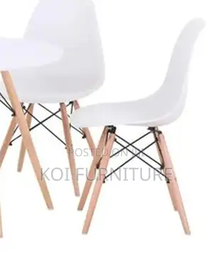 Dining Chairs; Eames Dining Chairs With Wooden Legs