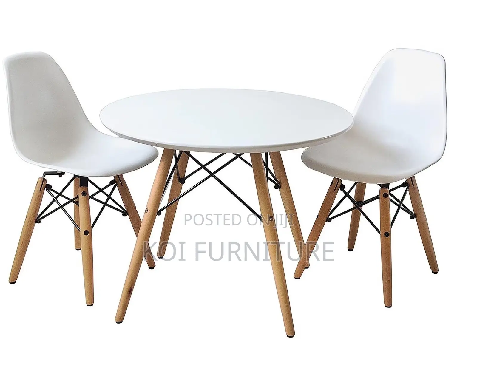 Dining Chairs; Eames Dining Chairs With Wooden Legs
