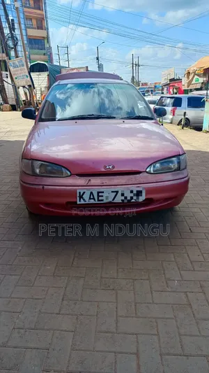 Hyundai Accent 1998 Pink