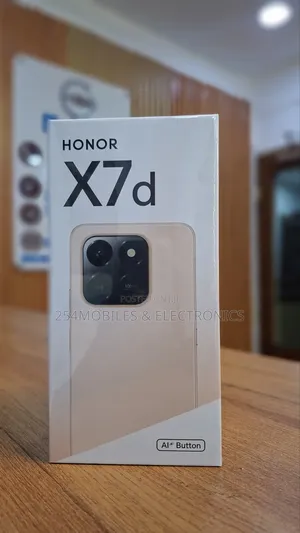 New Honor X7d 256 GB Silver