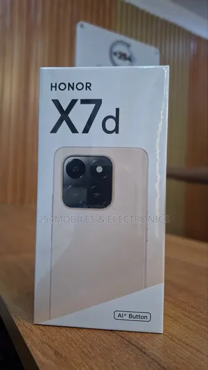 New Honor X7d 256 GB Silver