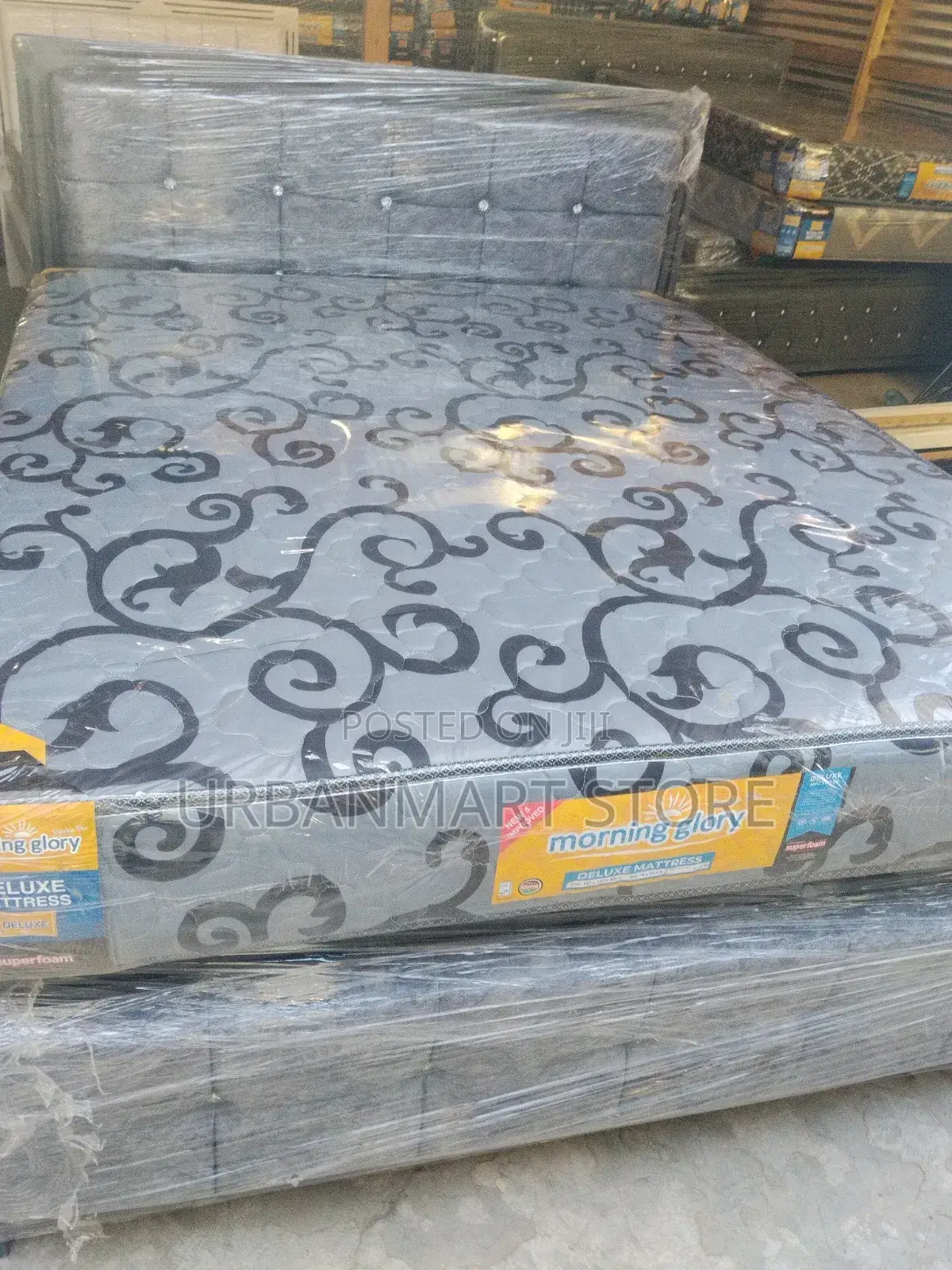 Morning Glory Medium Density Mattress 5x6 8 Inches Quilted