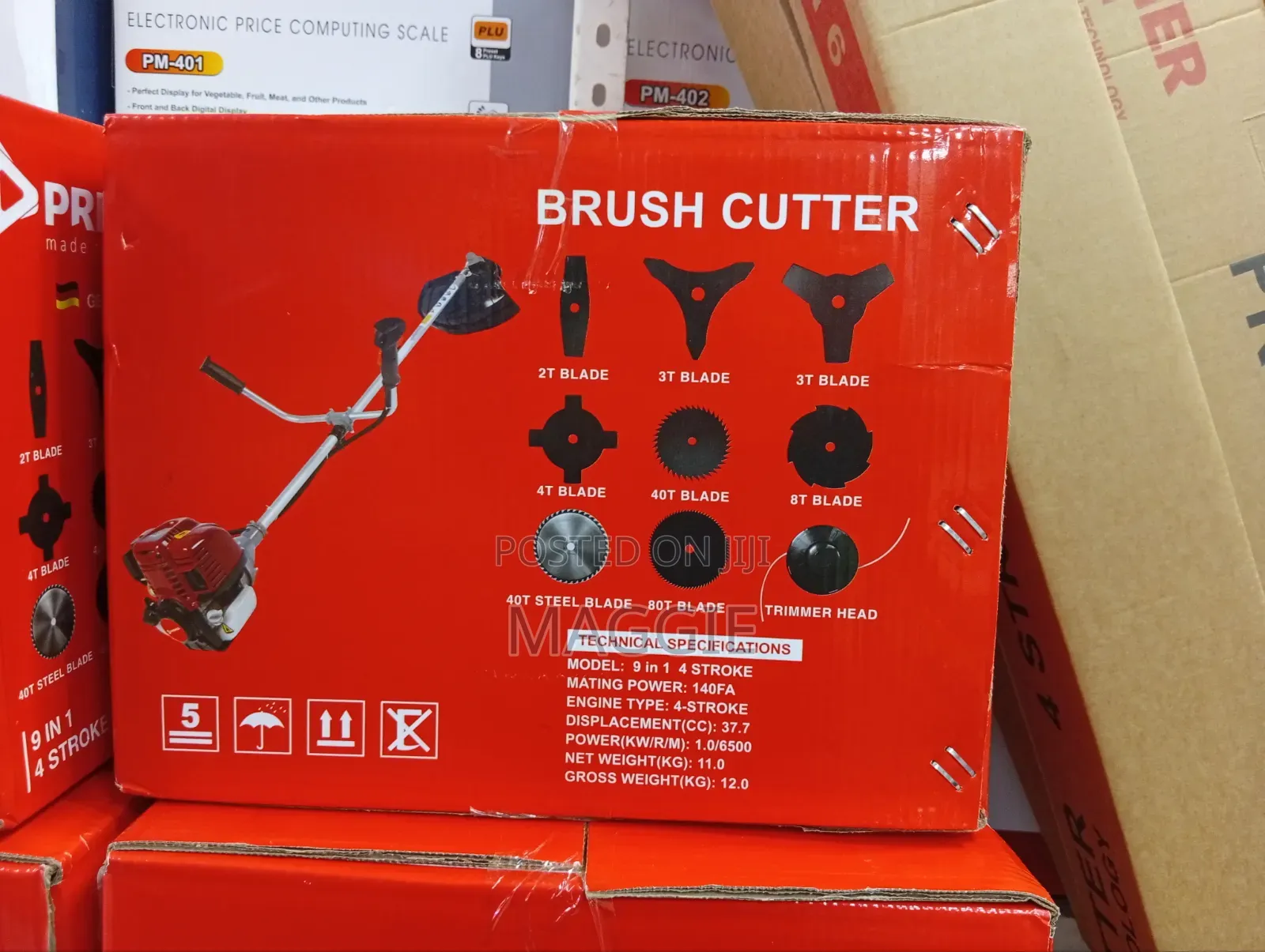 9 in 1 4 Stroke Brush Cutter