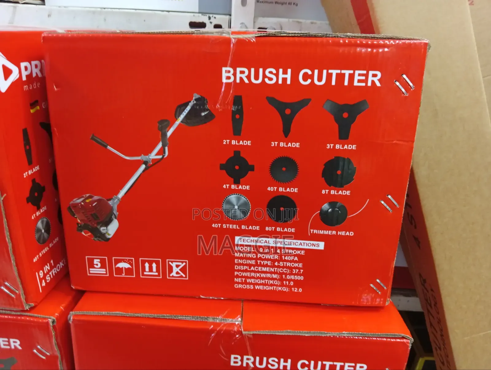 9 in 1 4 Stroke Brush Cutter