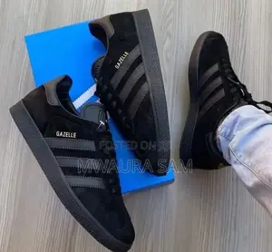 Adidas Gazelle Triple Black Sneakers – New
