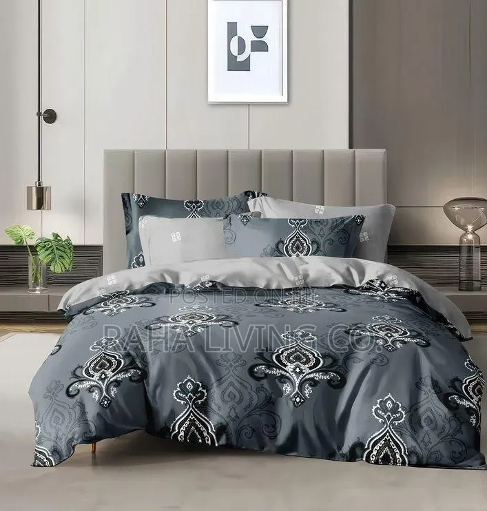 Weaver Bird Binded Cotton Duvet Set | 4 PCS | 6x6 6x7