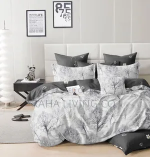 Weaver Bird Binded Cotton Duvet Set | 4 PCS | 6x6 6x7
