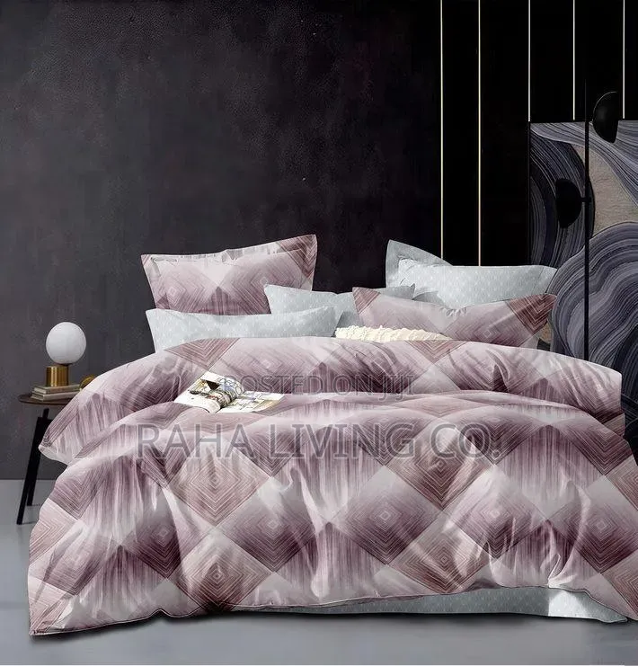 Weaver Bird Binded Cotton Duvet Set | 4 PCS | 6x6 6x7