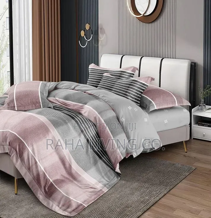 Weaver Bird Binded Cotton Duvet Set | 4 PCS | 6x6 6x7