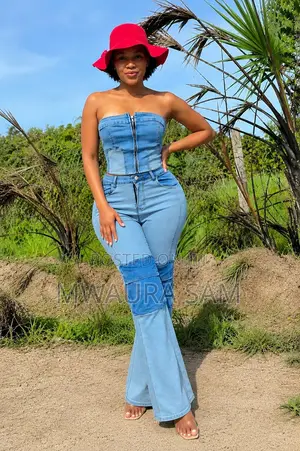 Classy Two-Piece Denim Set – New
