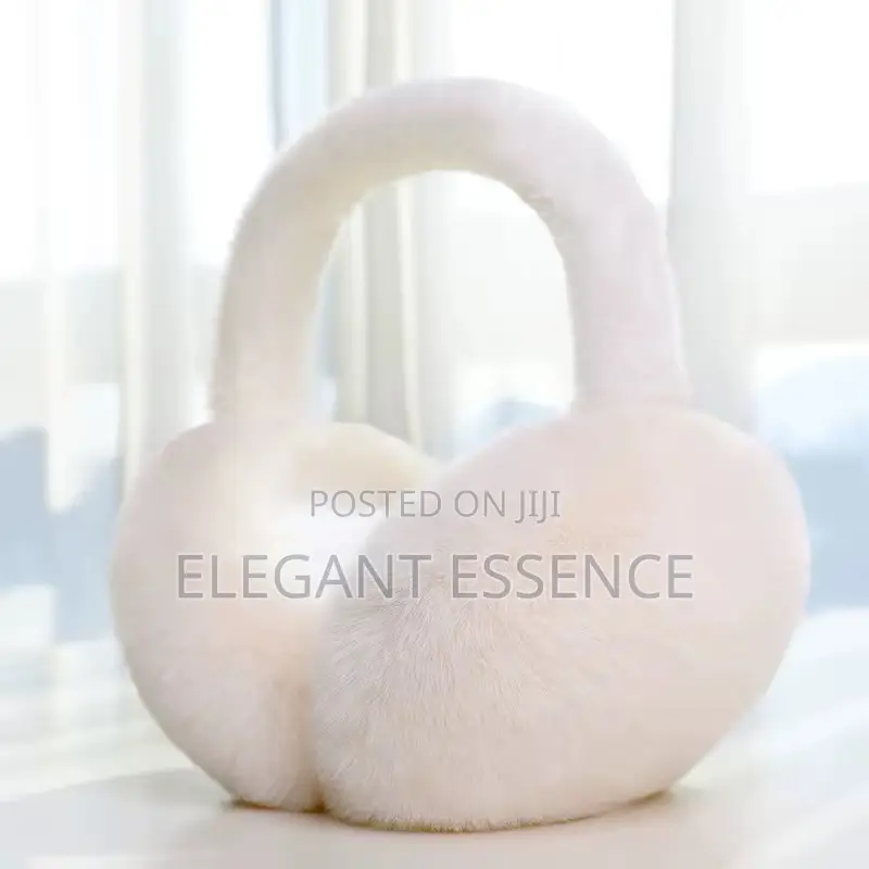 Faux Fur Ear Warmer Muffs for a Cold Season,Foldable for Women Kids