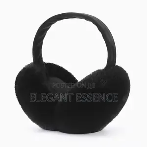 Faux Fur Ear Warmer Muffs for a Cold Season,Foldable for Women Kids