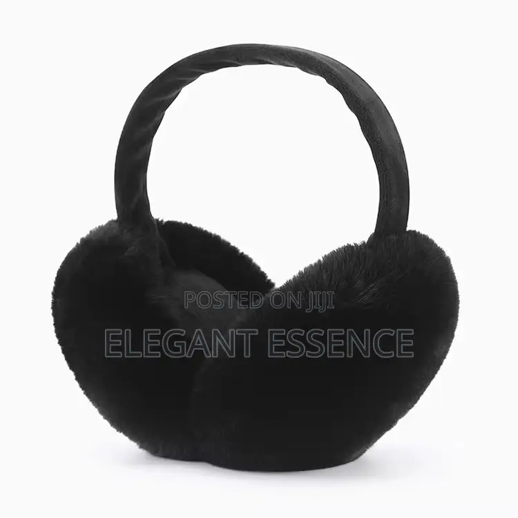 Faux Fur Ear Warmer Muffs for a Cold Season,Foldable for Women Kids
