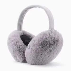 Faux Fur Ear Warmer Muffs for a Cold Season,Foldable for Women Kids