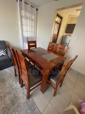 Mahogany Dining Table 6 Seater