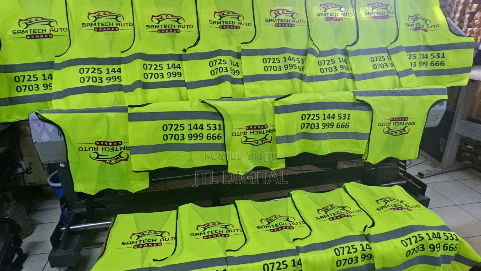 Best Price Reflector Jackets Branding