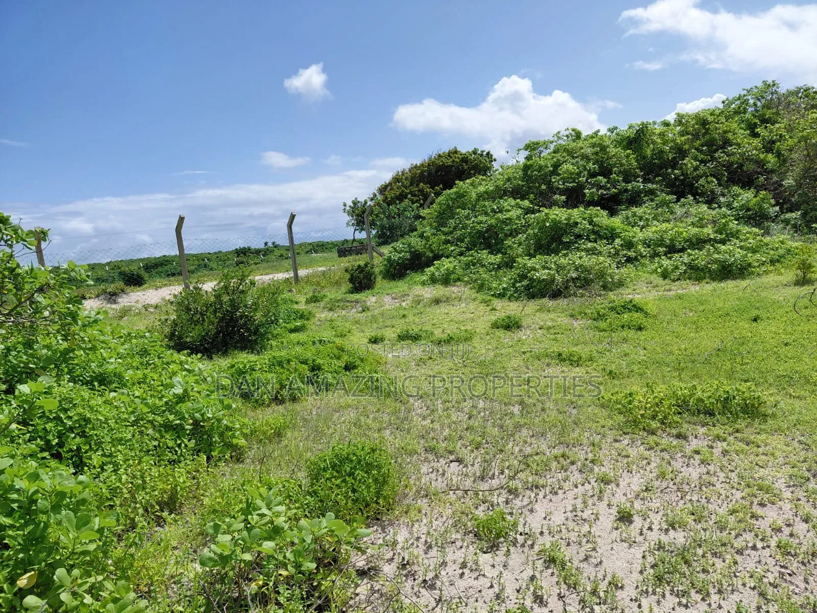 Block of 4 Acres Beach Front Watamu for Sale in Jacaranda Area