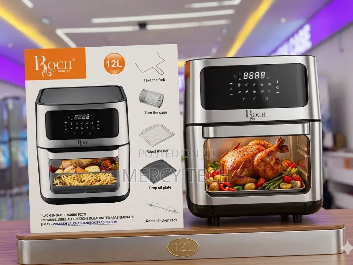 Roch 12l Digital Air Fryer With Grill