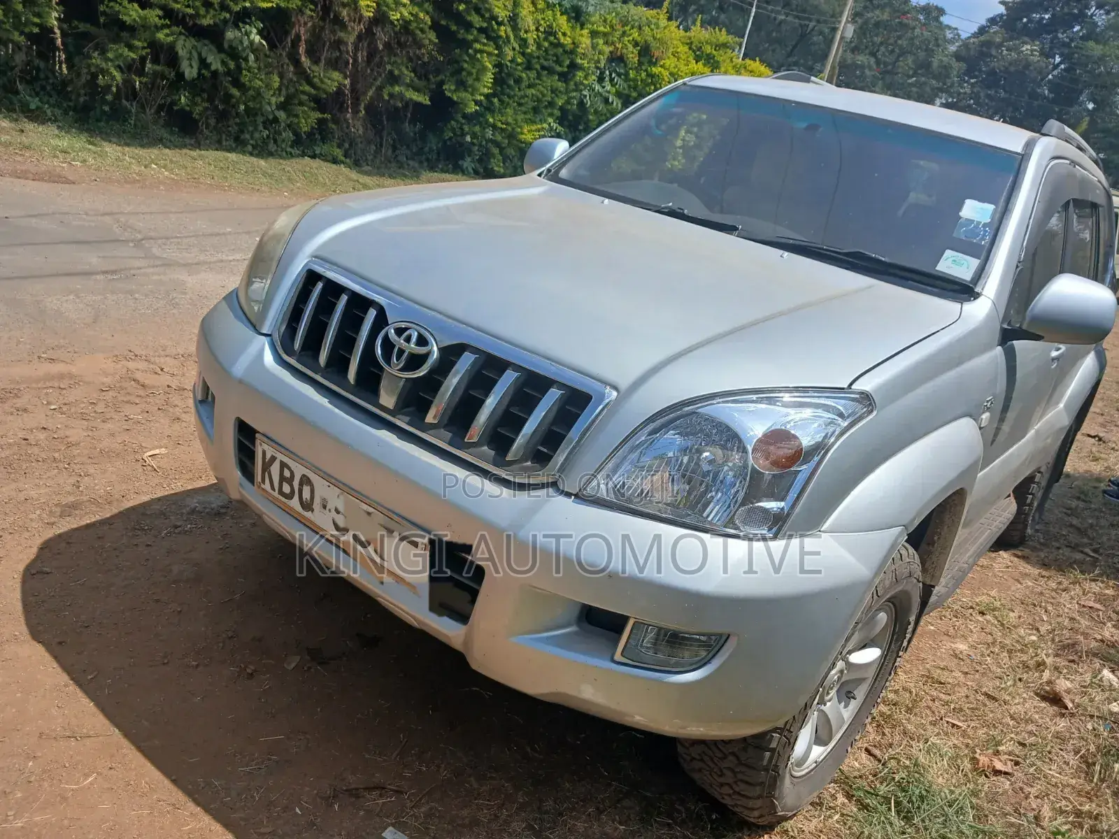 Toyota Land Cruiser Prado 2007 Silver