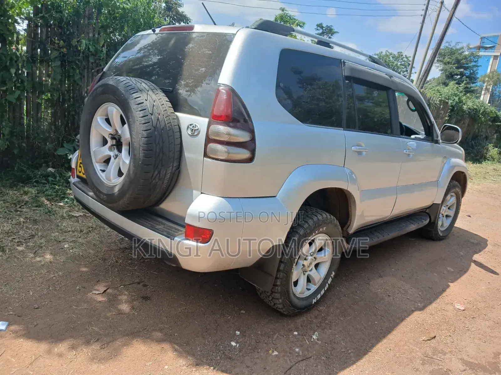 Toyota Land Cruiser Prado 2007 Silver