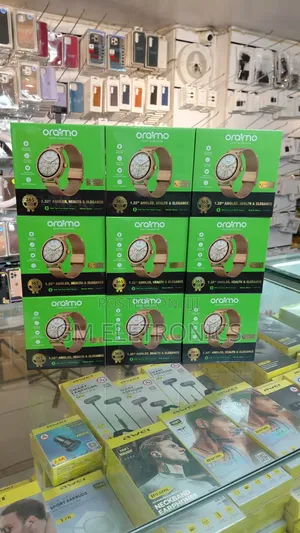 Oraimo Muse Rose Gold Smart Watch.