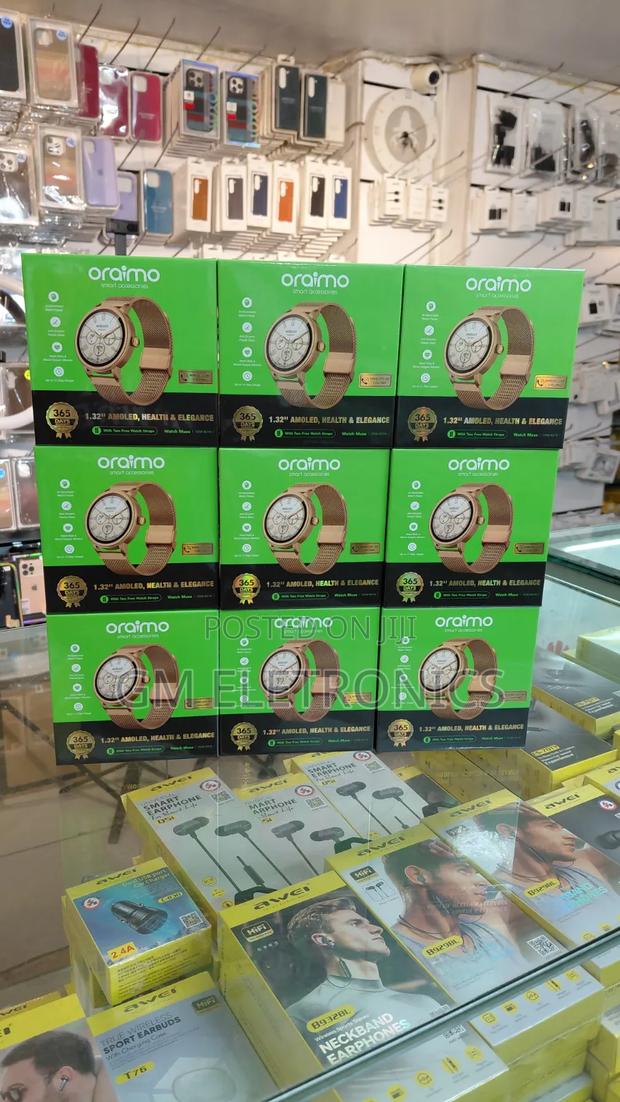 Oraimo Muse Rose Gold Smart Watch. - thumbnail 2