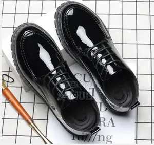 Aidailu Men's Formal Leather Shoes Business Elegant Shoes -Black