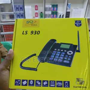 Sq Ls 930 Fixed Wireless Landline Phone GSM SMS Fm Micro Sd Dual Sim