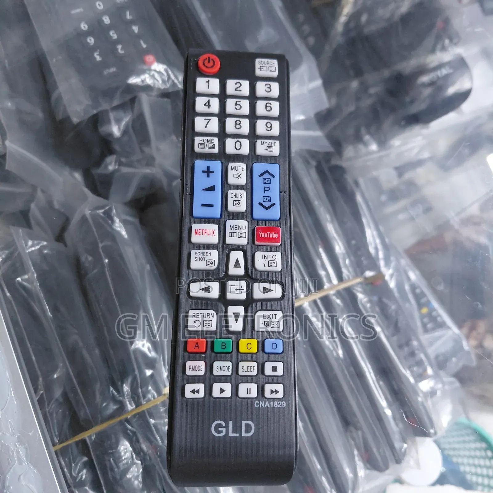 New GLD Smart Tv Replacement Remote With a Pair of Aaa Batteries.