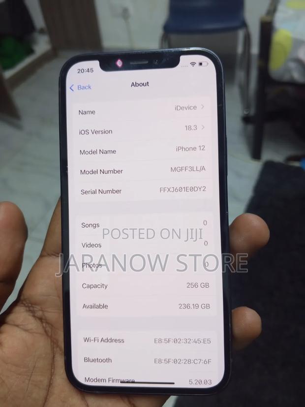 Apple iPhone 12 256 GB Black