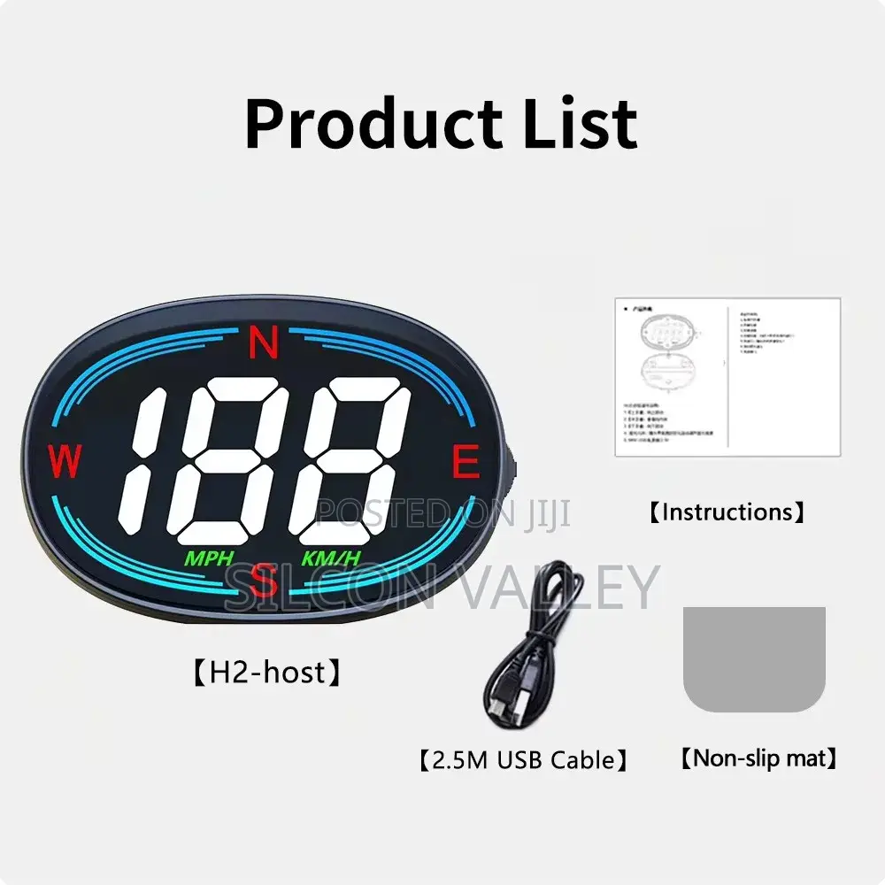 Universal Digital Speedometer That Uses GPS