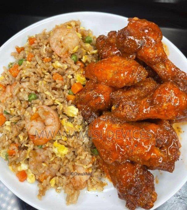 Fried Rice and Chicken