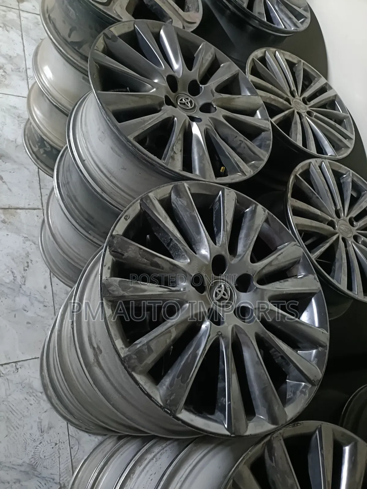 Toyota Harrier Rims Size 18